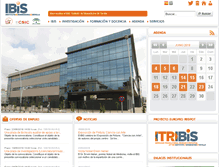 Tablet Screenshot of ibis-sevilla.es